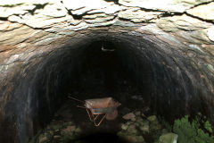 
The Northern section of the tramroad tunnel, Garnddyrys Forge, June 2009